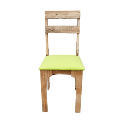 chaise en bois de palette recyclé