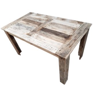 table rectangulaire en bois de palette recyclé