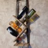 Support en bois pour bouteille et verres – Image 2