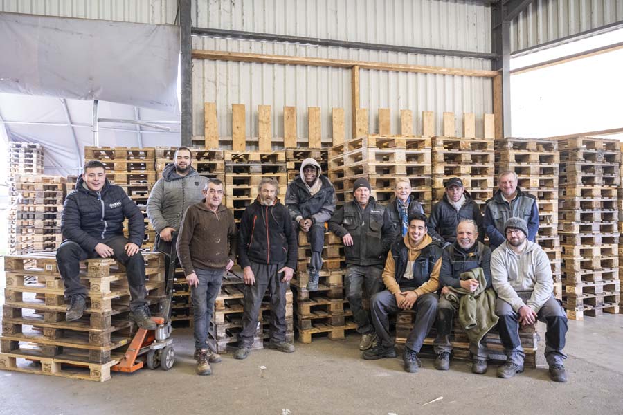 Equipe de salariés Renovpal en Vendée